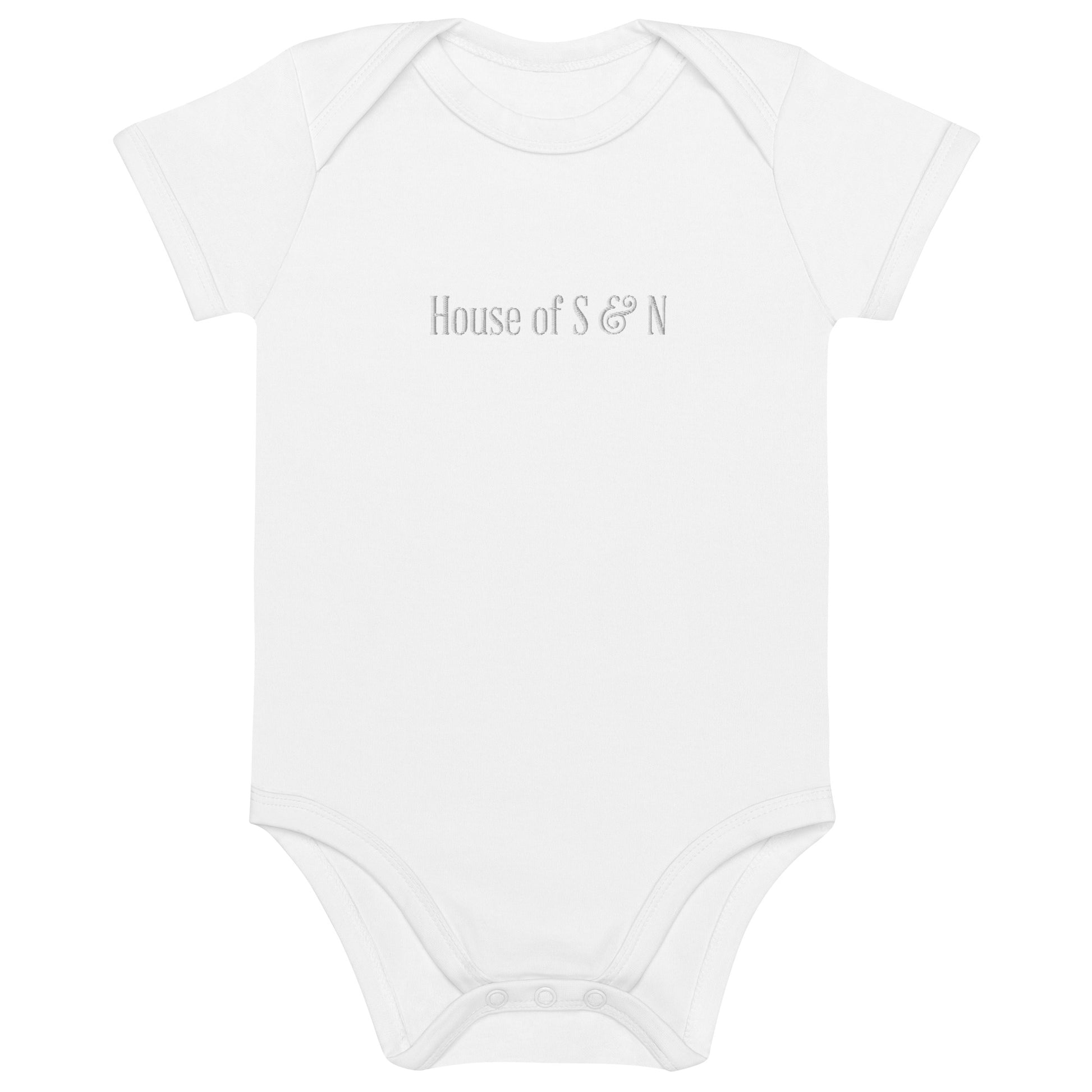 Organic cotton baby bodysuit - House of S & N