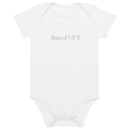 Organic cotton baby bodysuit - House of S & N