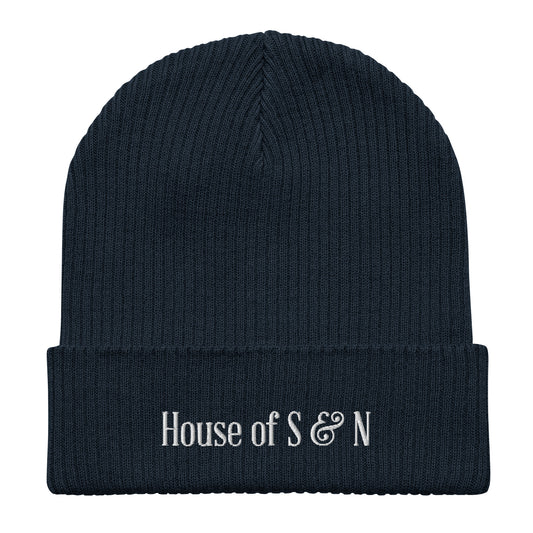 Organic ribbed beanie - House of S & N