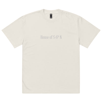 Oversized faded t-shirt - House of S & N