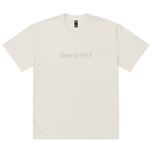 Oversized faded t-shirt - House of S & N