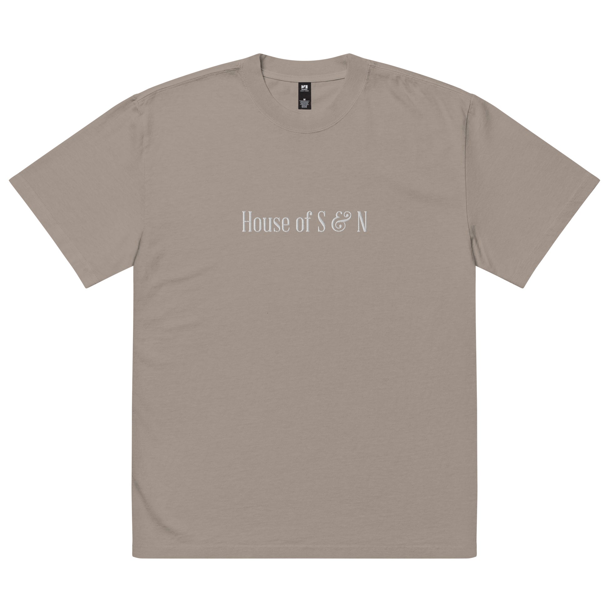 Oversized faded t-shirt - House of S & N