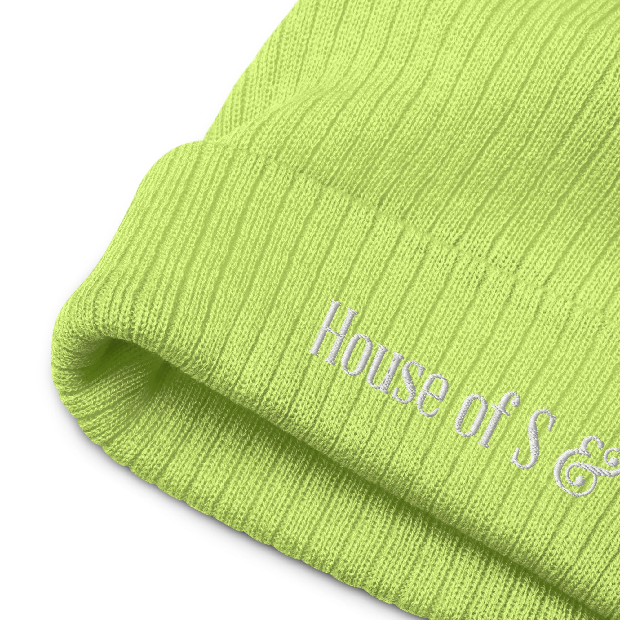 Ribbed knit beanie - House of S & N