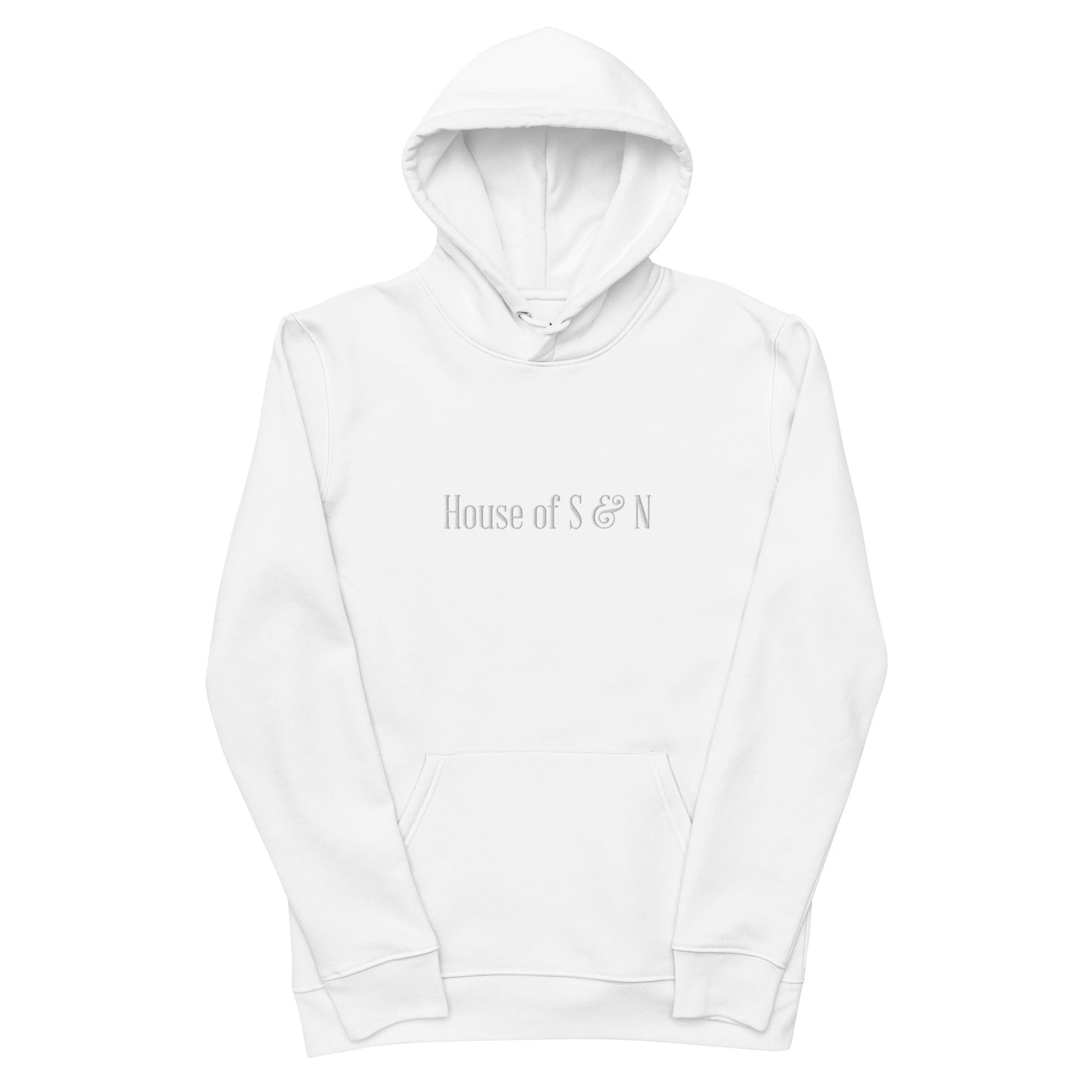 Unisex essential eco hoodie - House of S & N