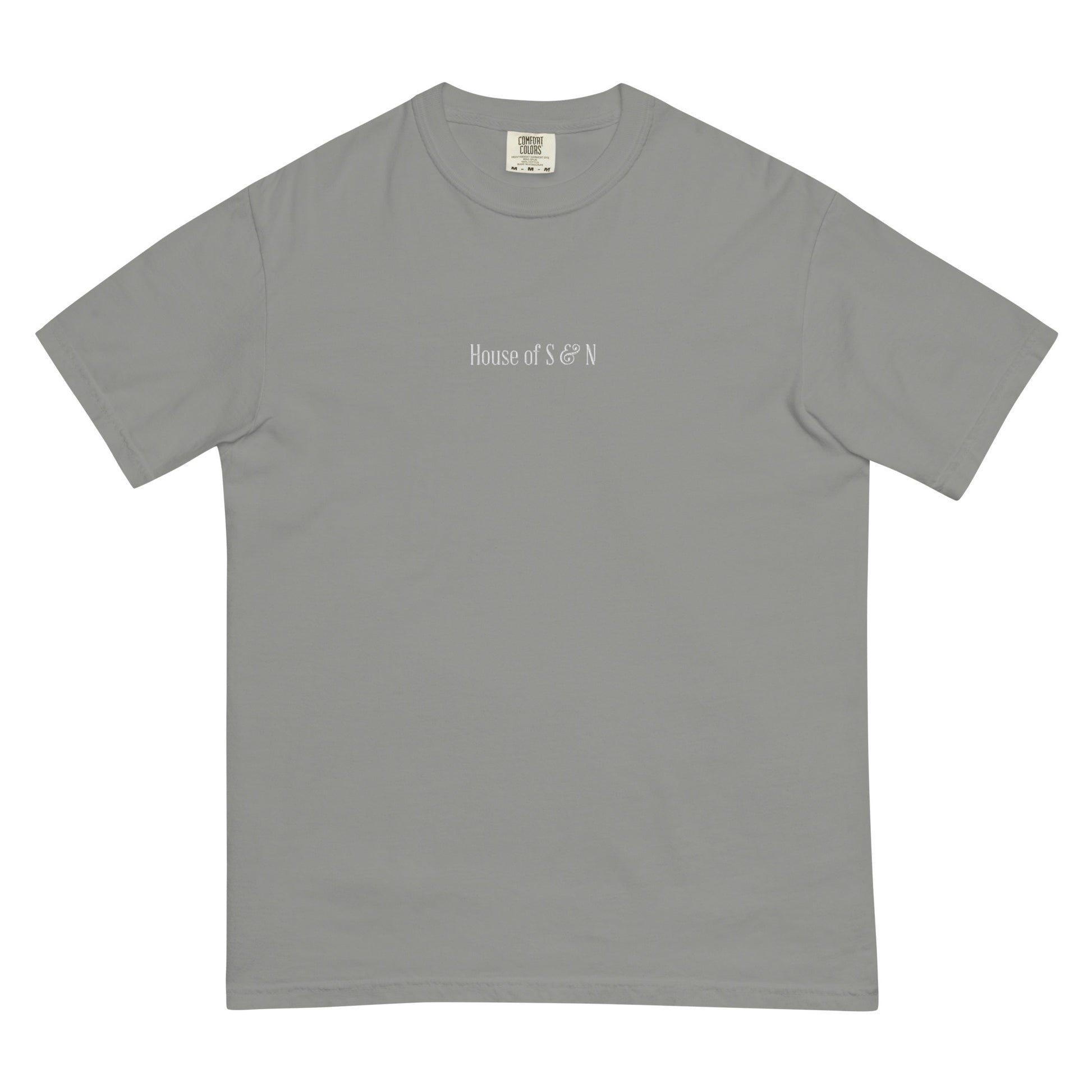 Unisex garment-dyed heavyweight t-shirt - House of S & N