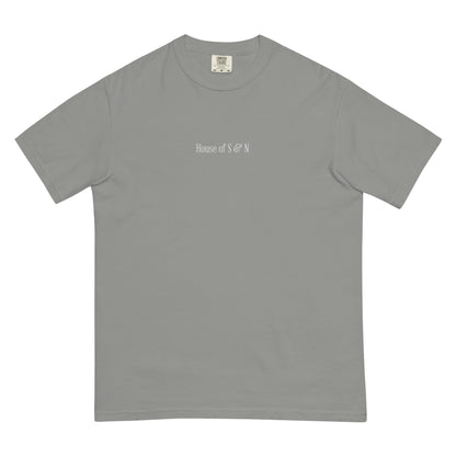 Unisex garment-dyed heavyweight t-shirt - House of S & N