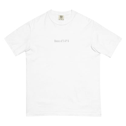 Unisex garment-dyed heavyweight t-shirt - House of S & N
