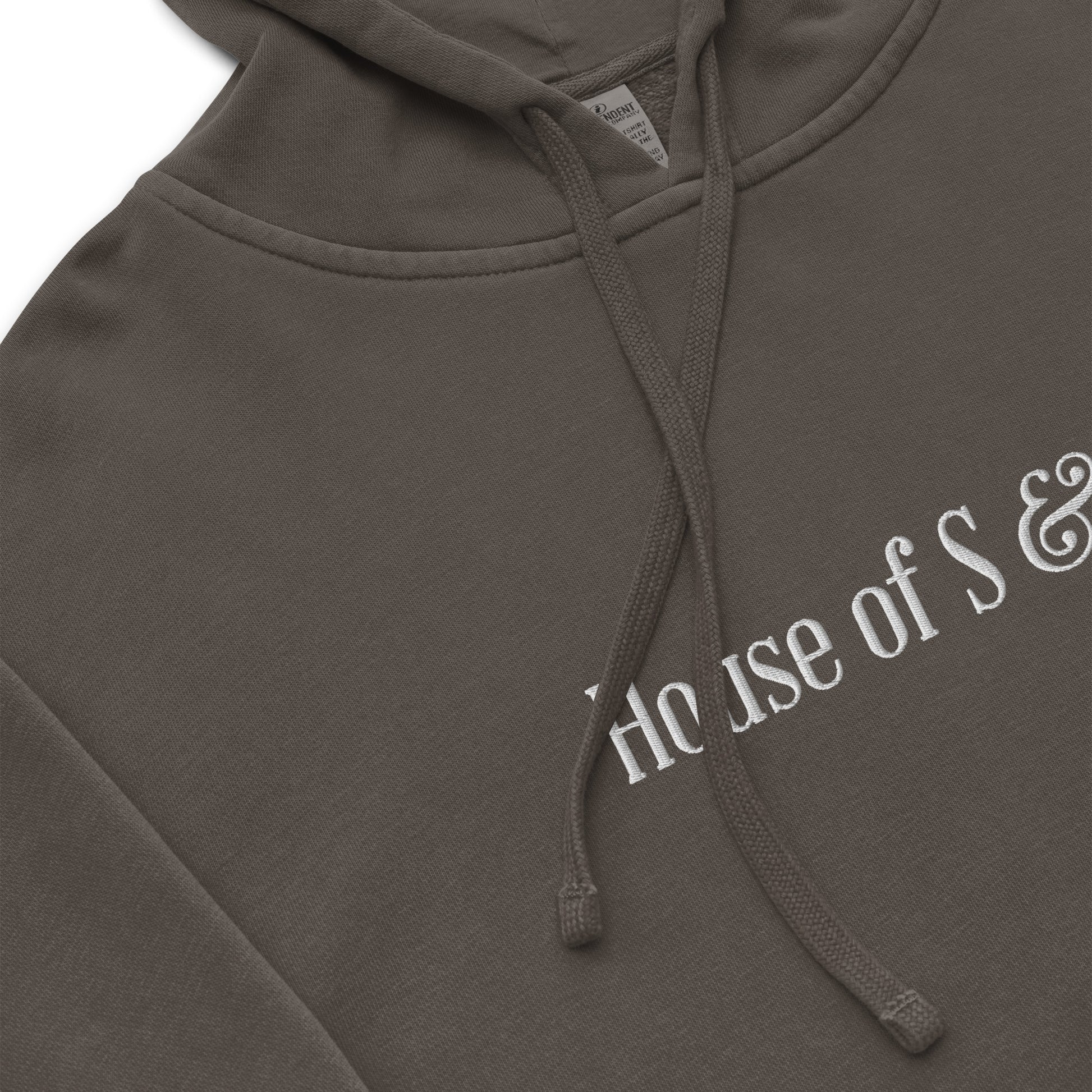 Unisex pigment-dyed hoodie - House of S & N