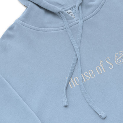 Unisex pigment-dyed hoodie - House of S & N
