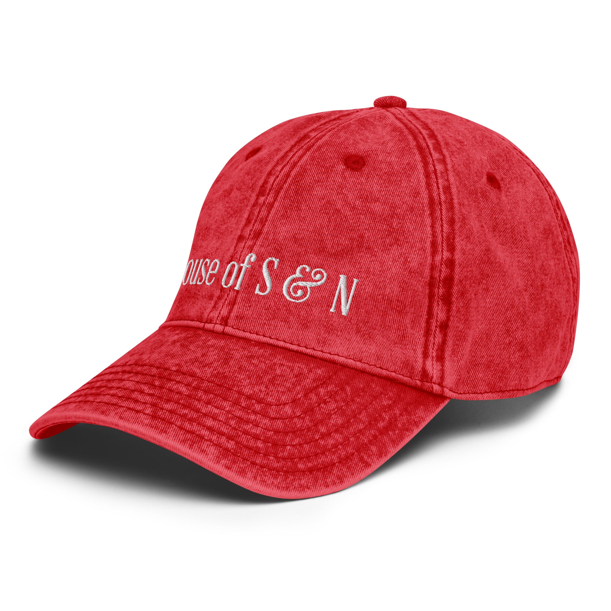 Vintage Cotton Twill Cap - House of S & N