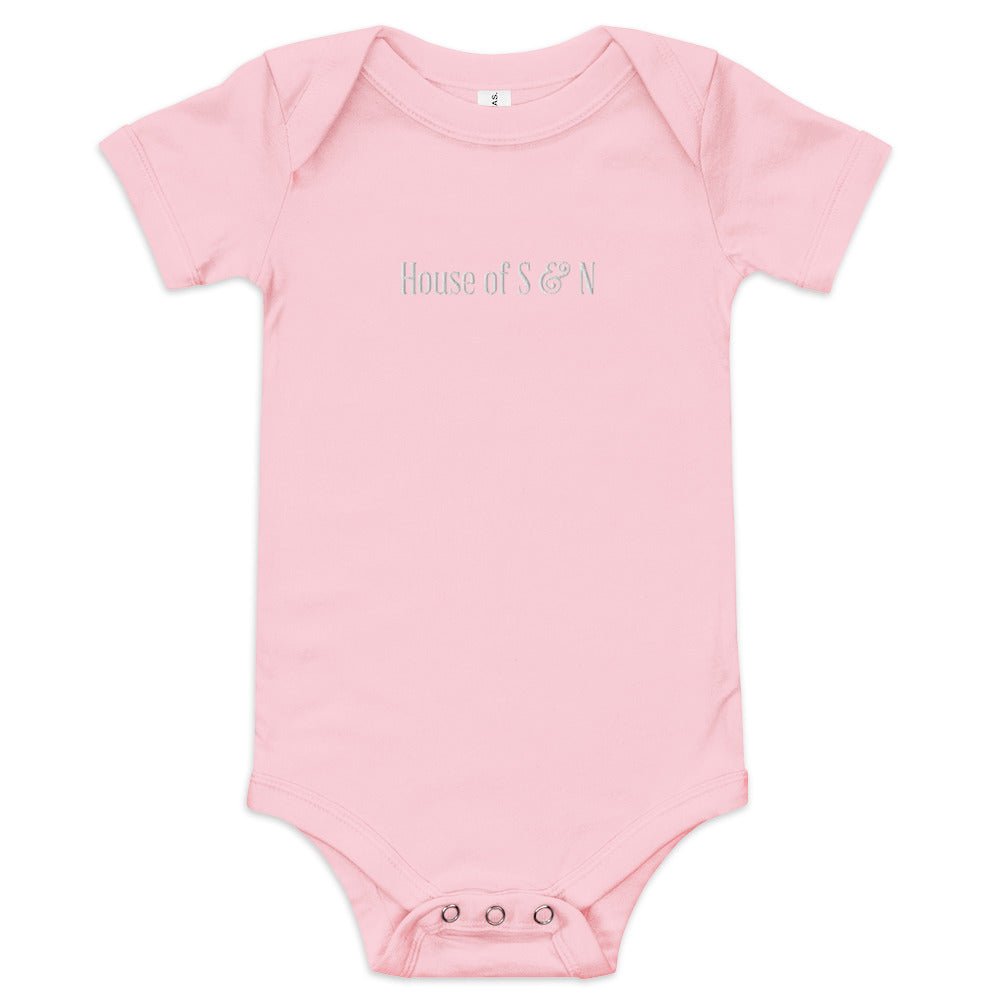 Baby short sleeve one piece - House of S & N