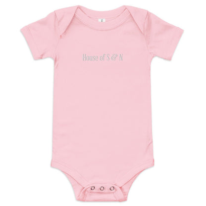 Baby short sleeve one piece - House of S & N